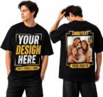 Custom T Shirts for Men Women, Personalized 100% Cotton T-Shirt with Photo Logo and Text, Design Your Own Shirt(BUNDLE OF 1O)