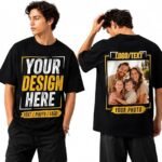 Custom T Shirts for Men Women, Personalized 100% Cotton T-Shirt with Photo Logo and Text, Design Your Own Shirt(BUNDLE OF 1O)